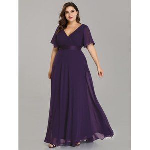 Size 24 Gorgeous Purple Gown